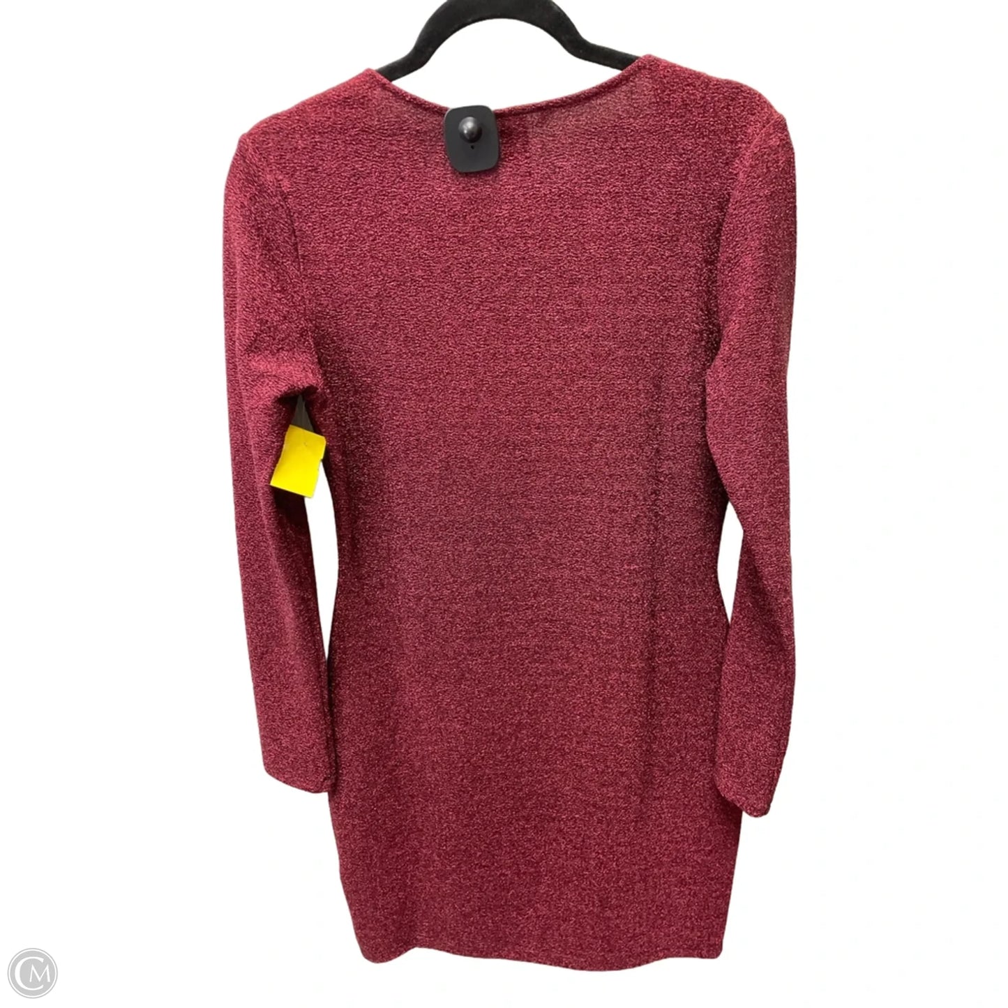 Dress Party Short By H&m In Maroon, Size: M