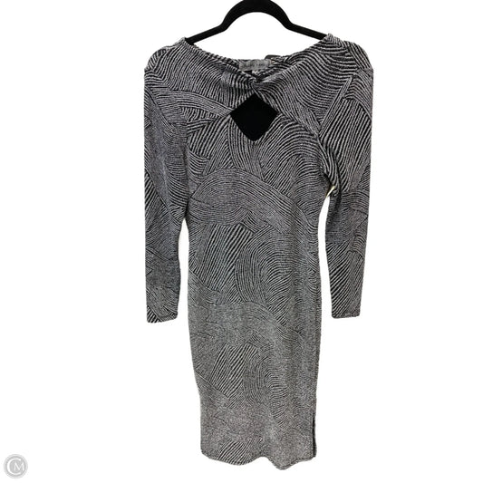 Dress Party Short By Absolutely Famous In Black & Silver, Size: S