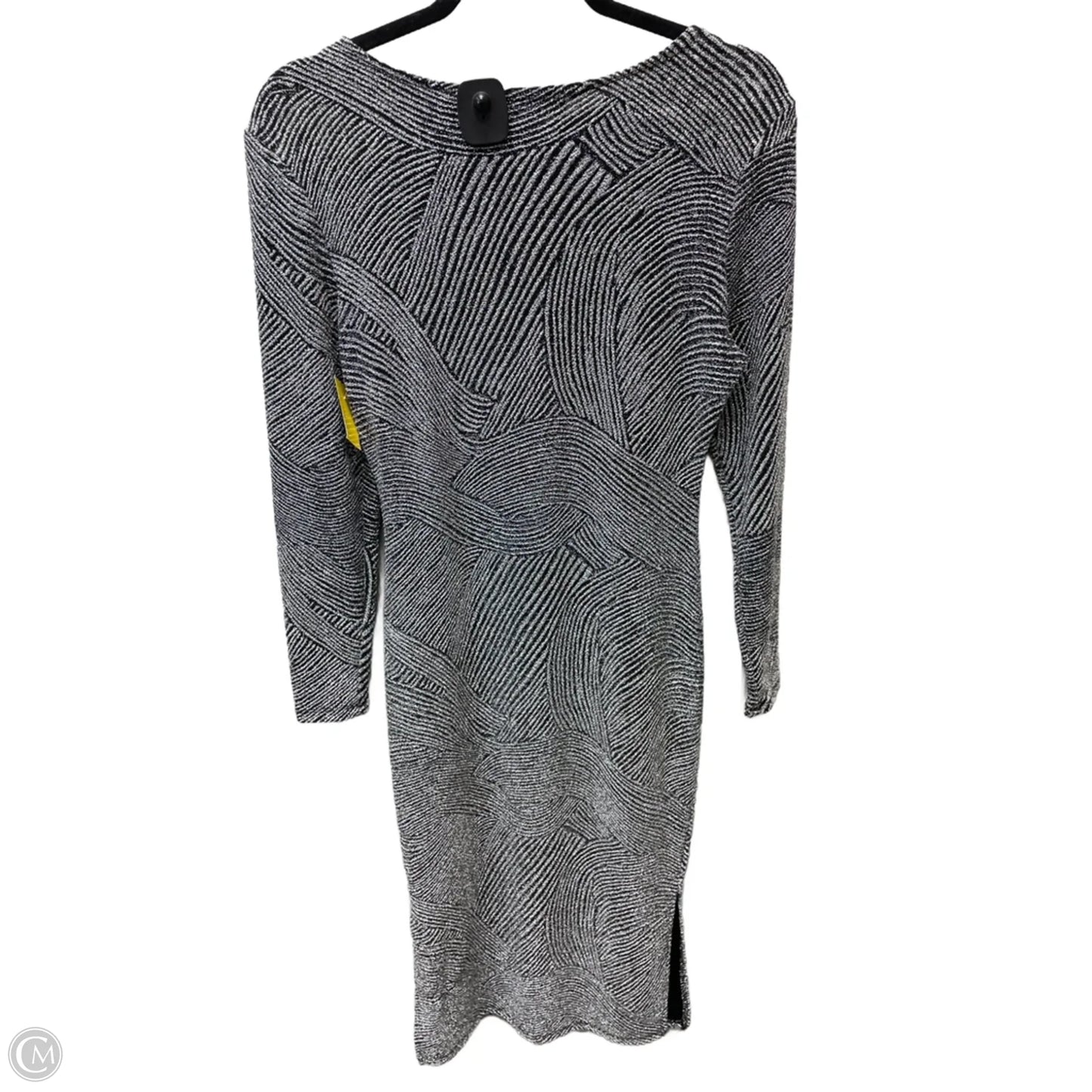 Dress Party Short By Absolutely Famous In Black & Silver, Size: S