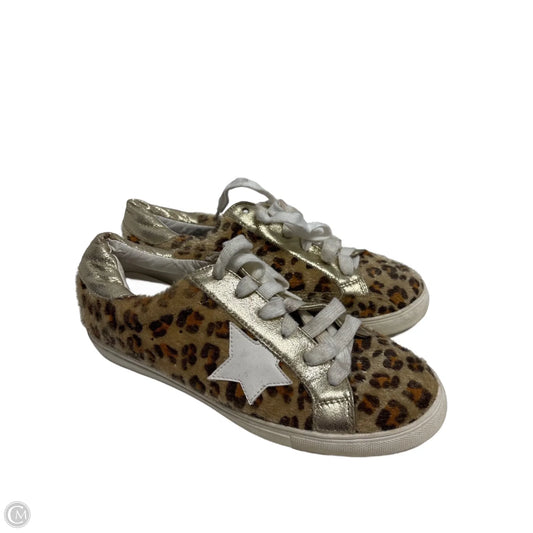 Shoes Sneakers By Clothes Mentor In Animal Print, Size: 9