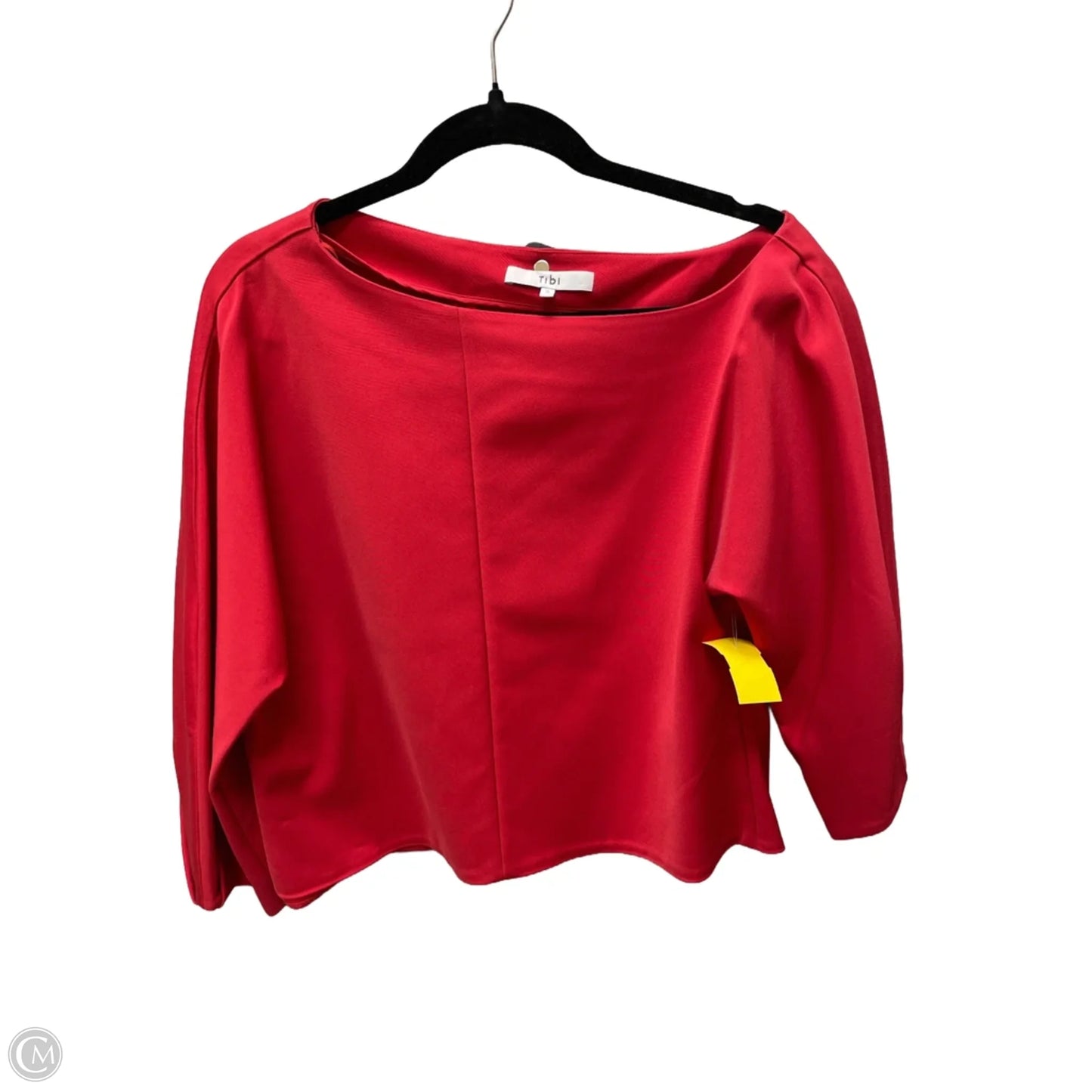 Top Long Sleeve By Tibi In Red, Size: S