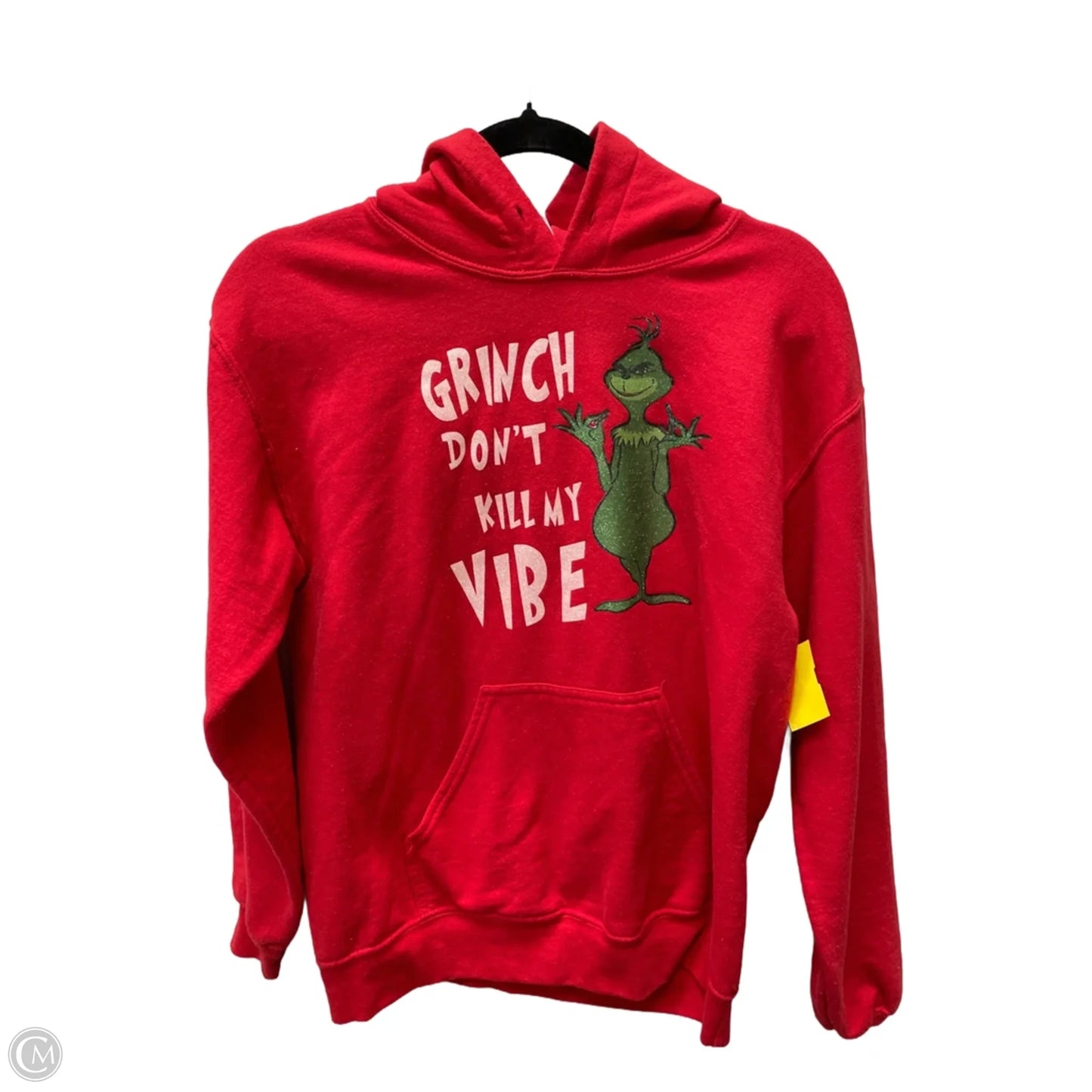 Sweatshirt Hoodie By Clothes Mentor In Red, Size: S