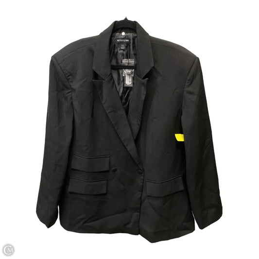 Blazer By Pretty Little Thing In Black, Size: L