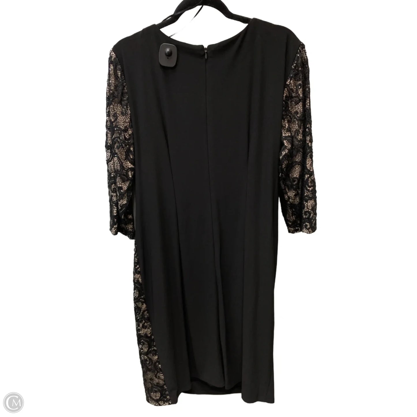 Dress Party Short By R And M Richards In Black & Tan, Size: 1x