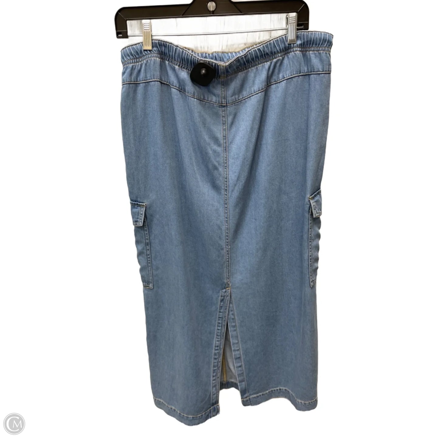 Skirt Maxi By Sanctuary In Blue Denim, Size: 10