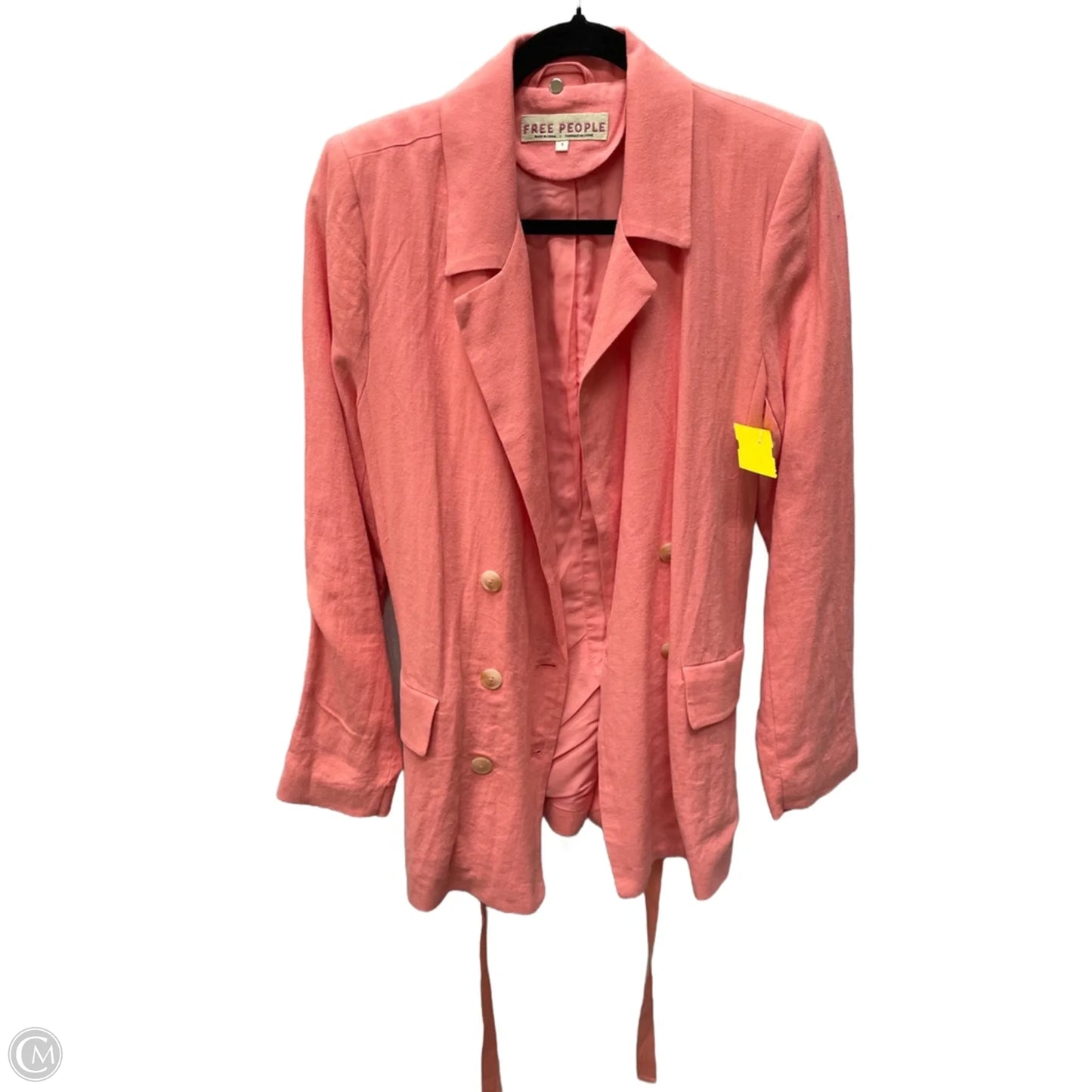 Blazer By Free People In Peach, Size: S