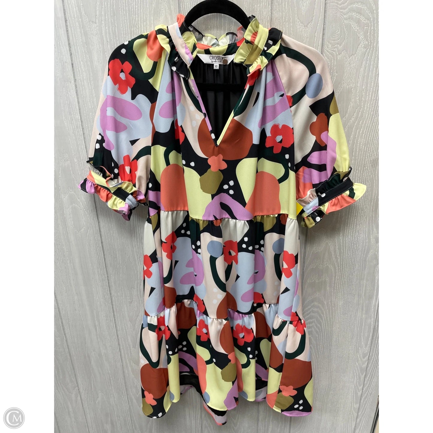 Dress Casual Short By Crosby In Floral Print, Size: Xs