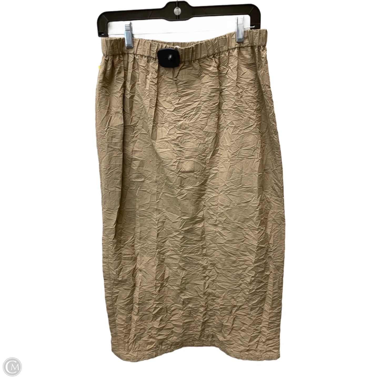 Skirt Designer By Lafayette 148 In Taupe, Size: 10
