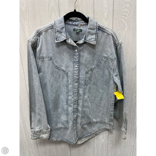 Jacket Denim By Wild Fable In Blue Denim, Size: M