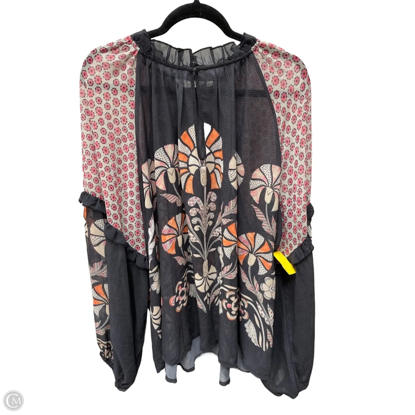 Top Long Sleeve By Forever That Girl In Floral Print, Size: 3x