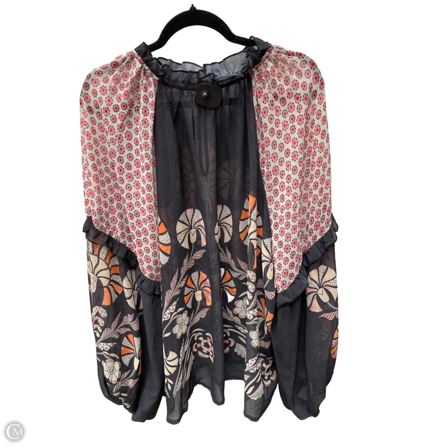 Top Long Sleeve By Forever That Girl In Floral Print, Size: 3x