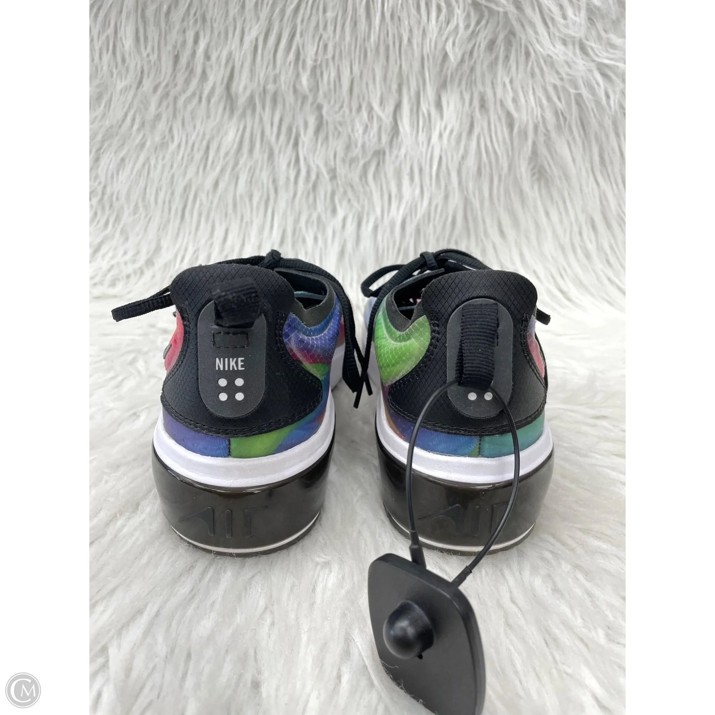 Shoes Athletic By Nike In Rainbow Print, Size: 8