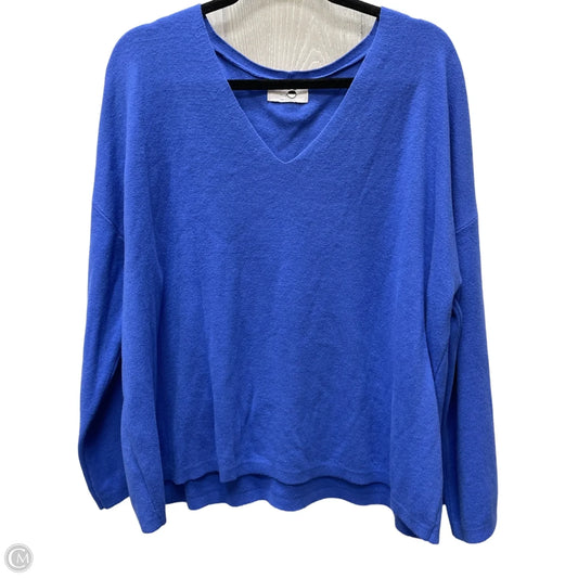 Sweater By Old Navy In Blue & Brown, Size: 2x
