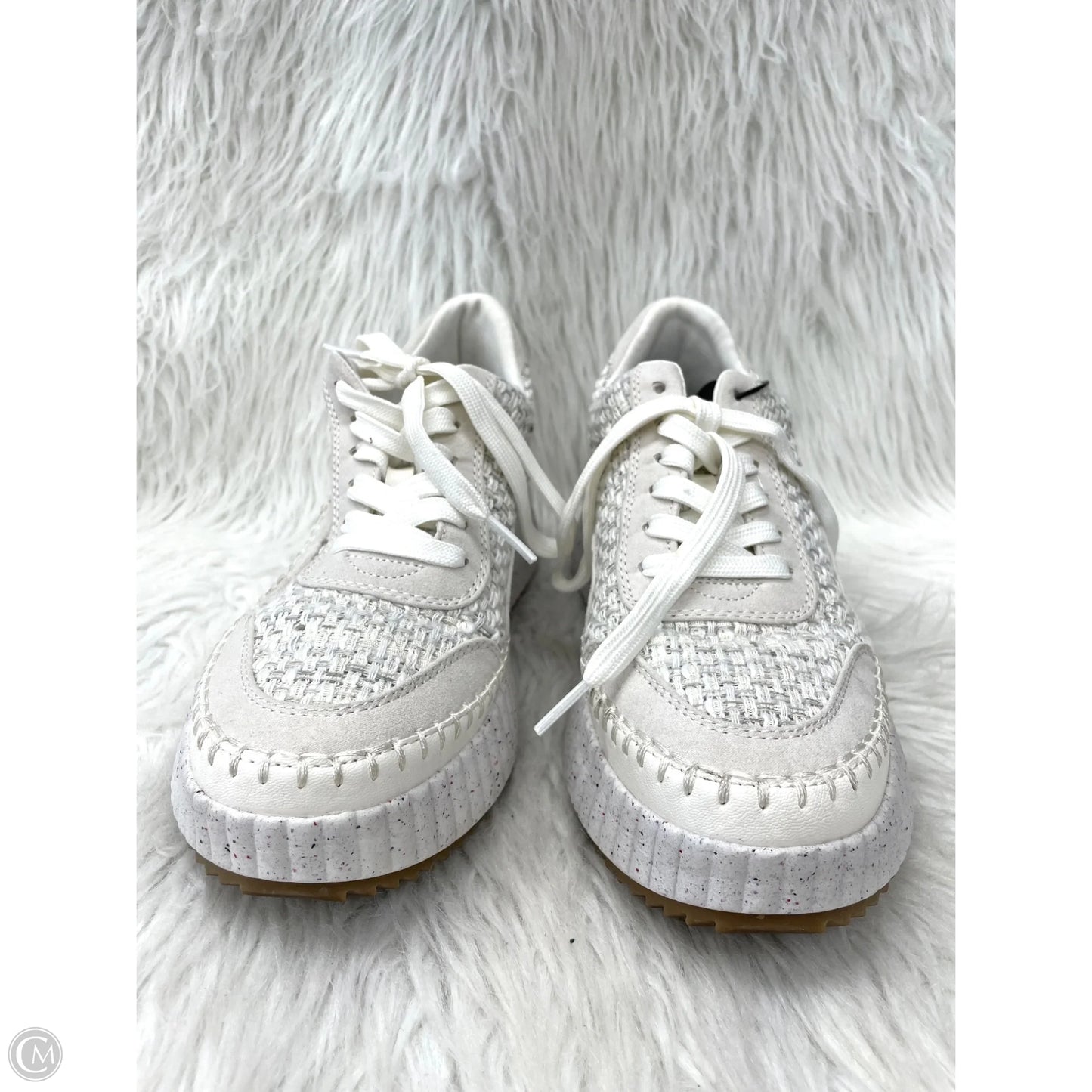 Shoes Sneakers Platform By Universal Thread In Beige, Size: 8