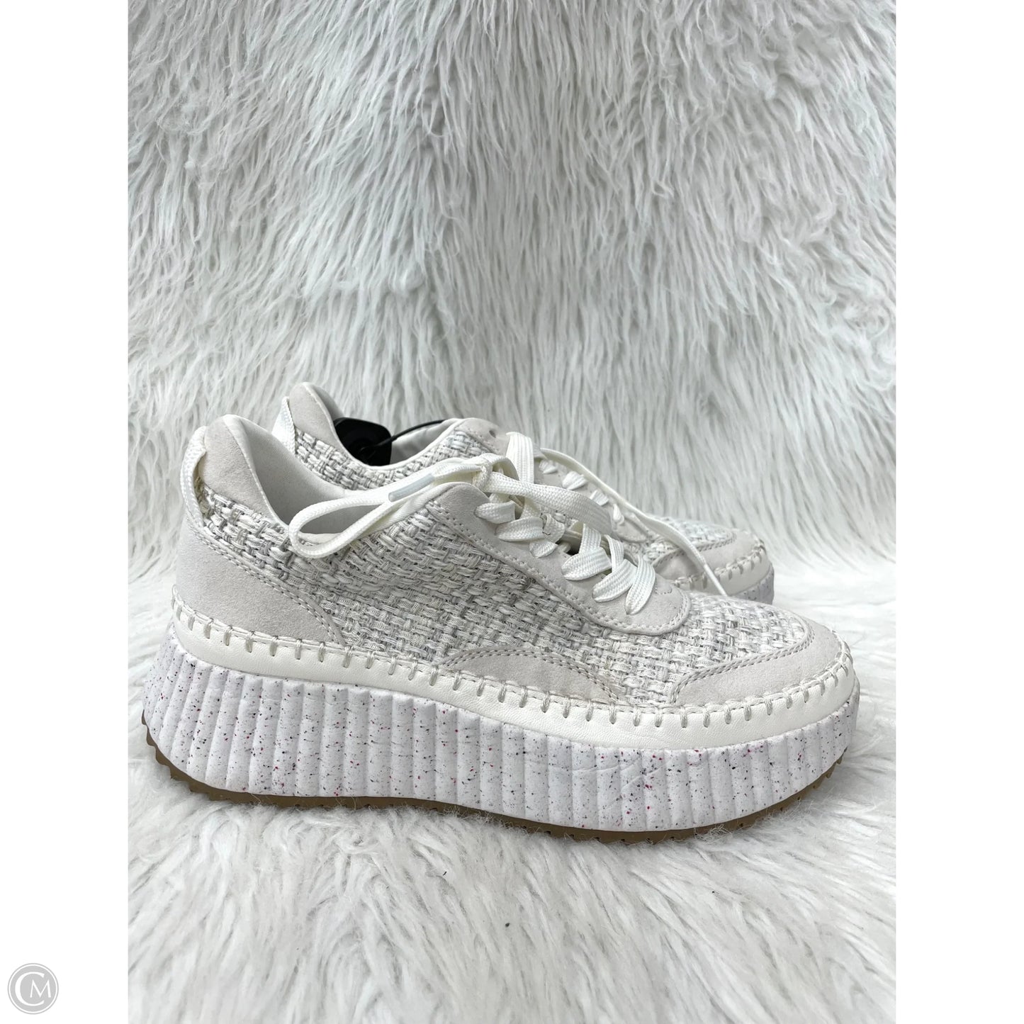 Shoes Sneakers Platform By Universal Thread In Beige, Size: 8