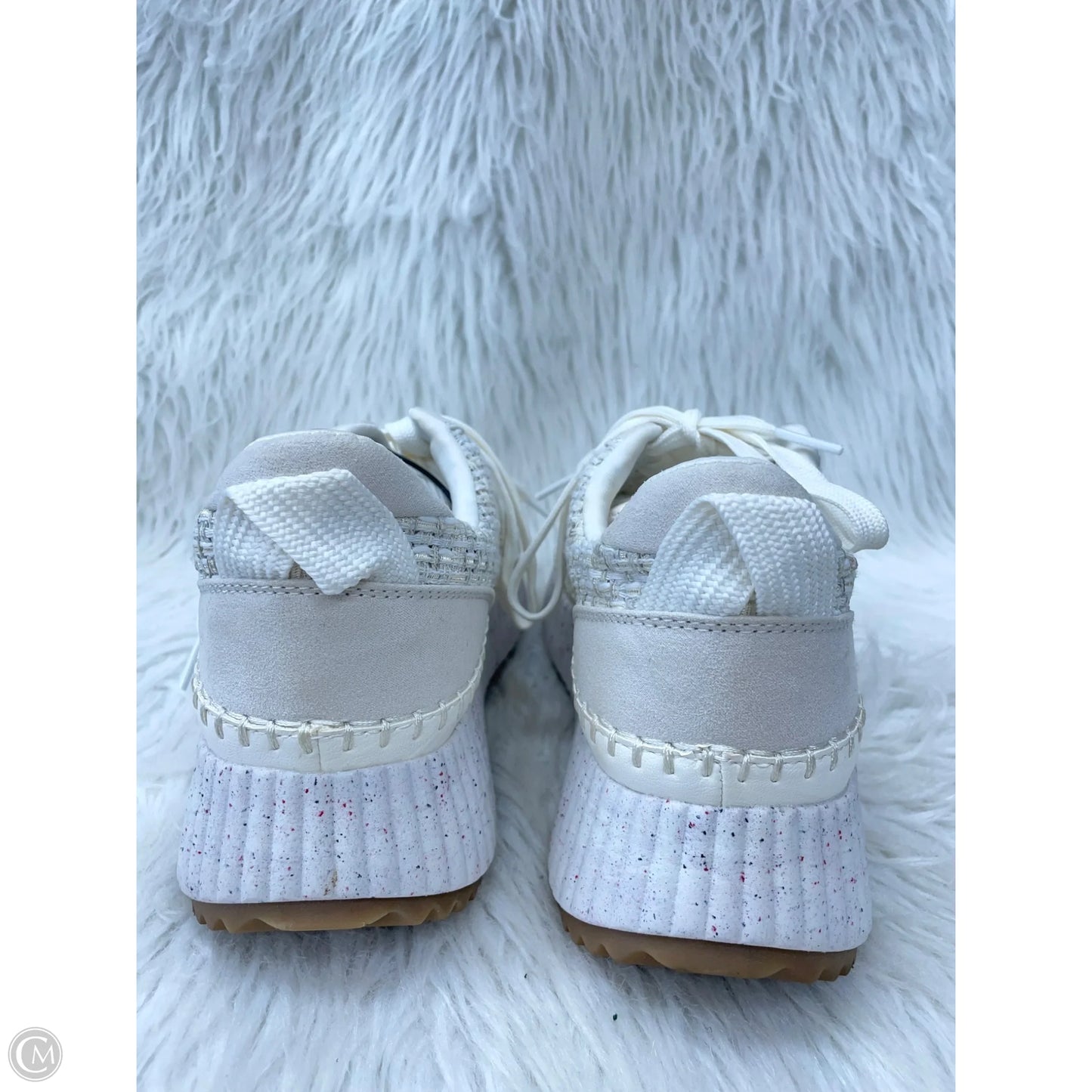 Shoes Sneakers Platform By Universal Thread In Beige, Size: 8