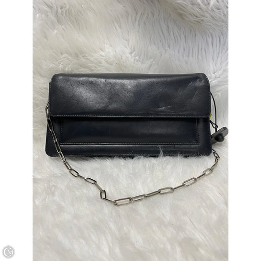 Handbag Leather By Preston And New York, Size: Medium