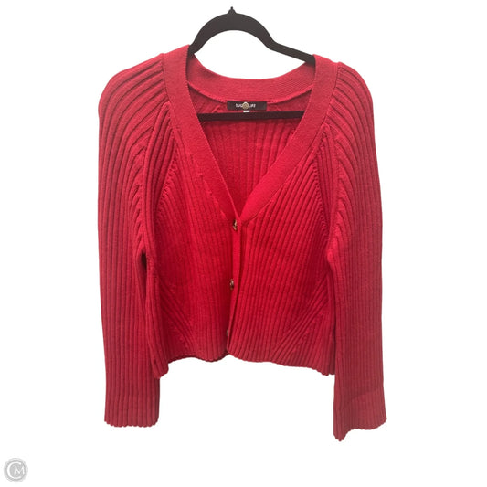 Sweater By Sugar Lips In Red, Size: L