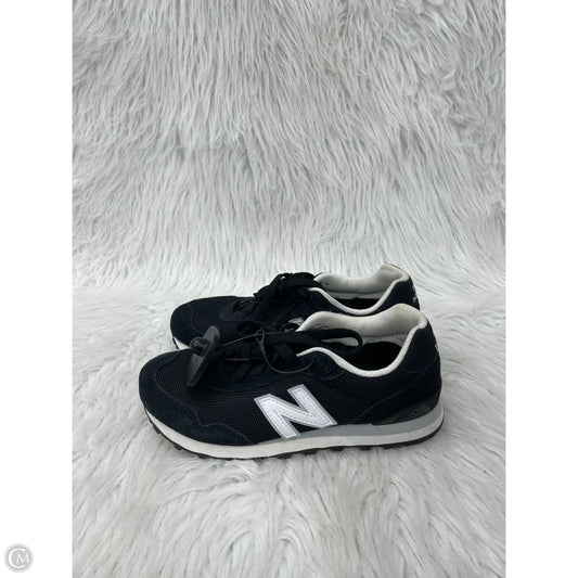 Shoes Athletic By New Balance In Black & White, Size: 6