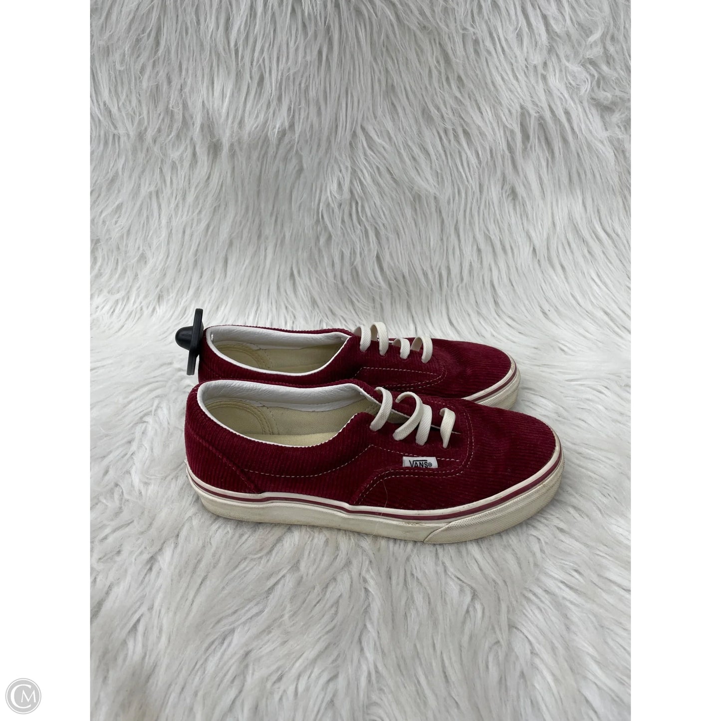 Shoes Sneakers By Vans In Maroon, Size: 6