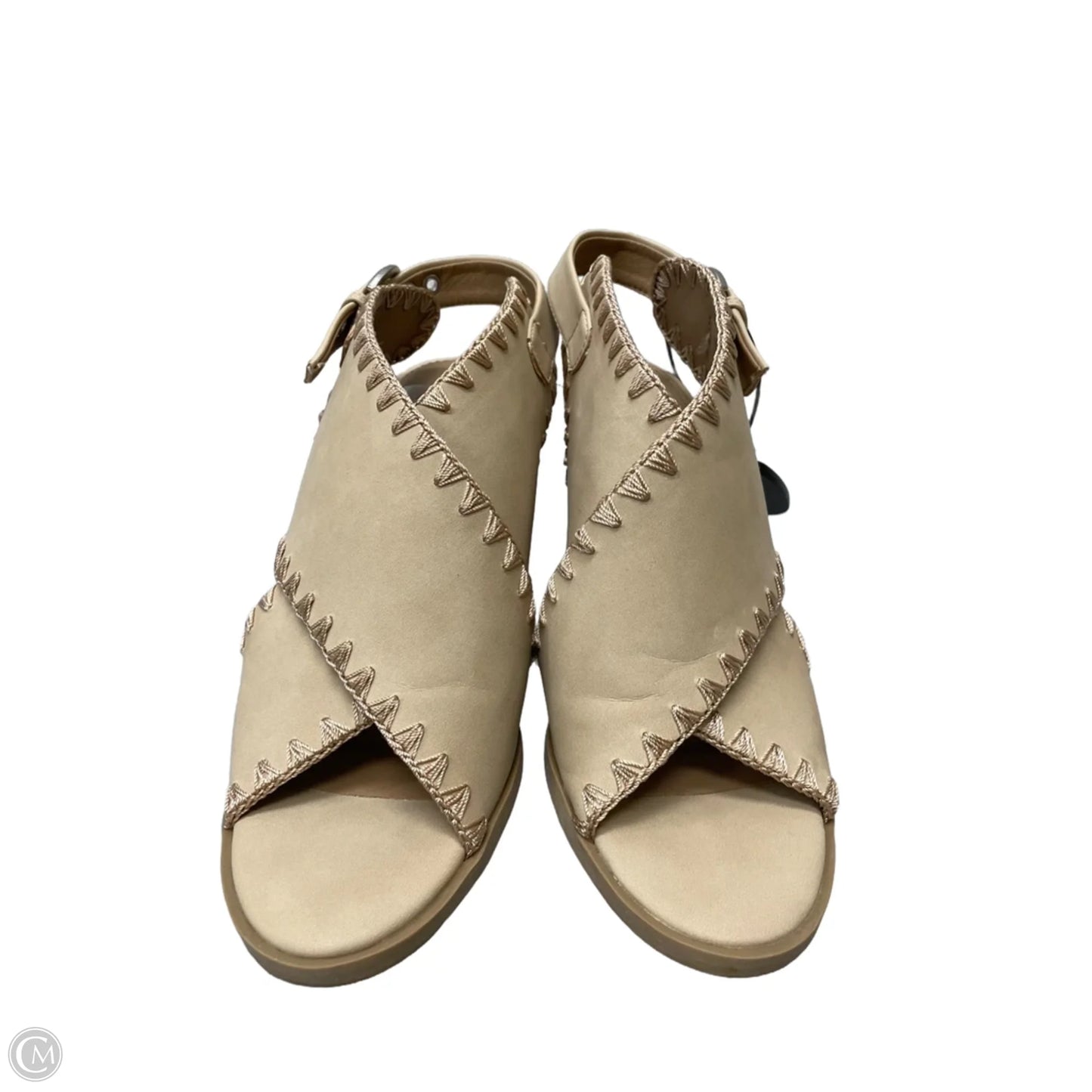 Shoes Heels Block By Dolce Vita In Taupe, Size: 6