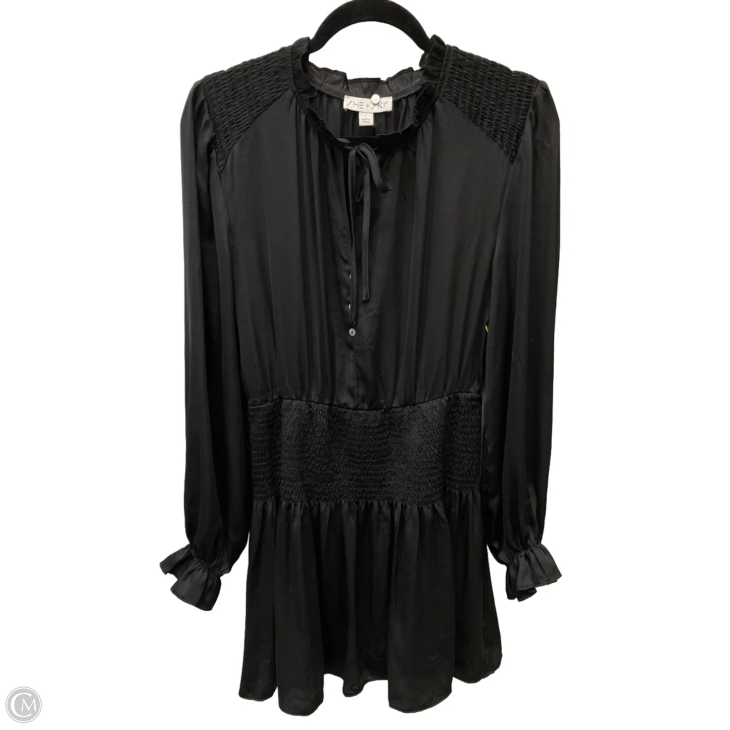 Dress Casual Short By She + Sky In Black, Size: L