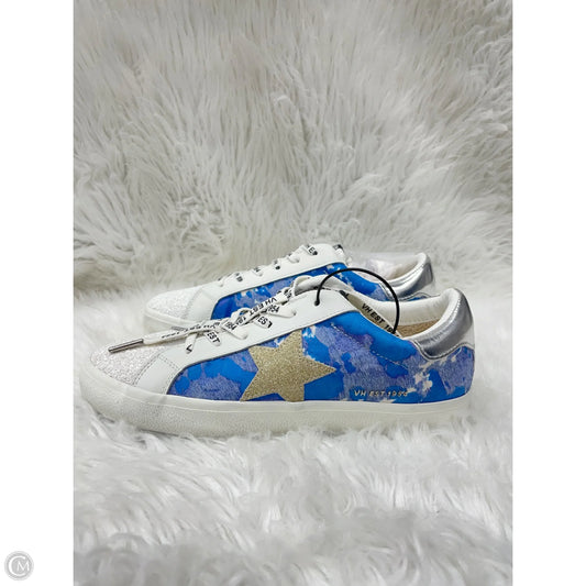 Shoes Sneakers By Vintage Havana In Blue & White, Size: 9
