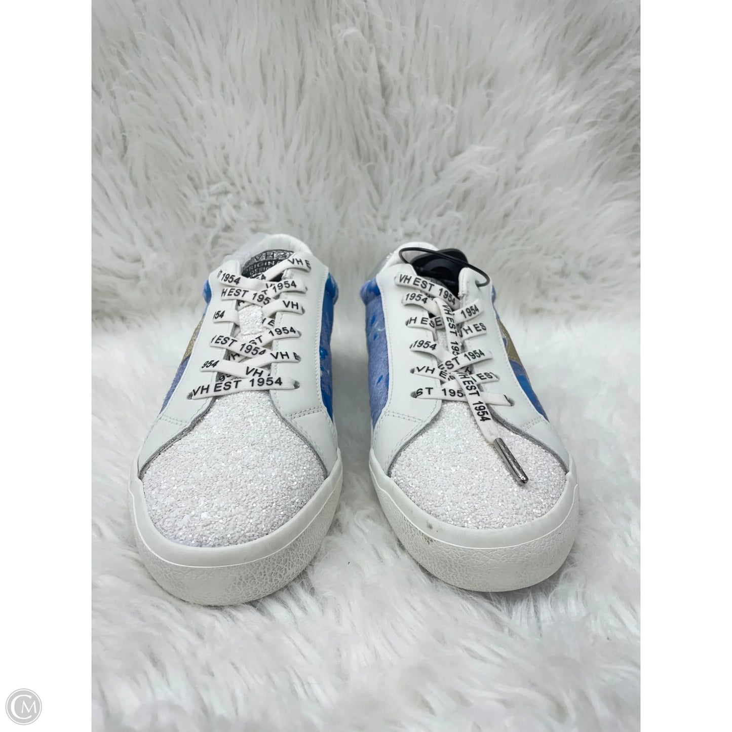 Shoes Sneakers By Vintage Havana In Blue & White, Size: 9