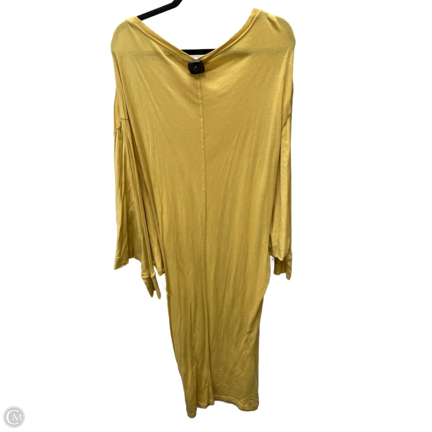 Dress Casual Maxi By Free People In Yellow, Size: Sp