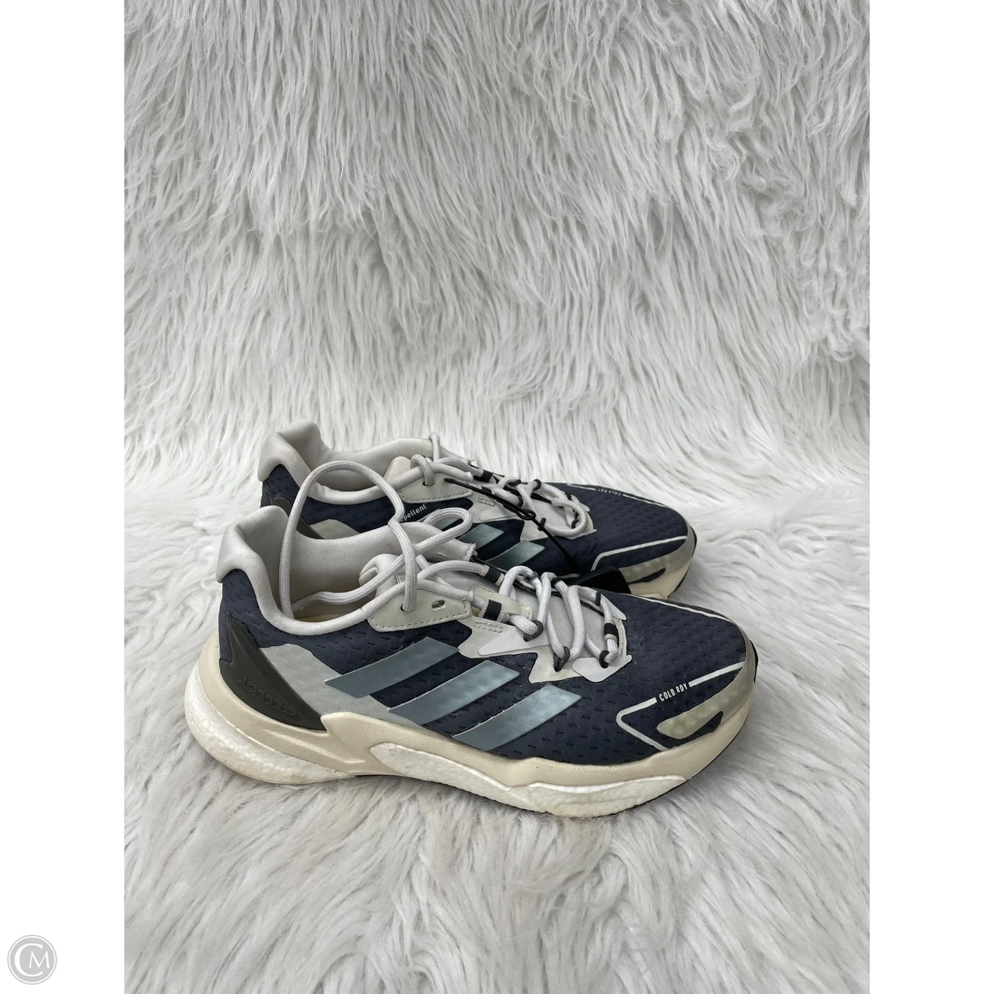 Shoes Athletic By Adidas In Grey & White, Size: 6