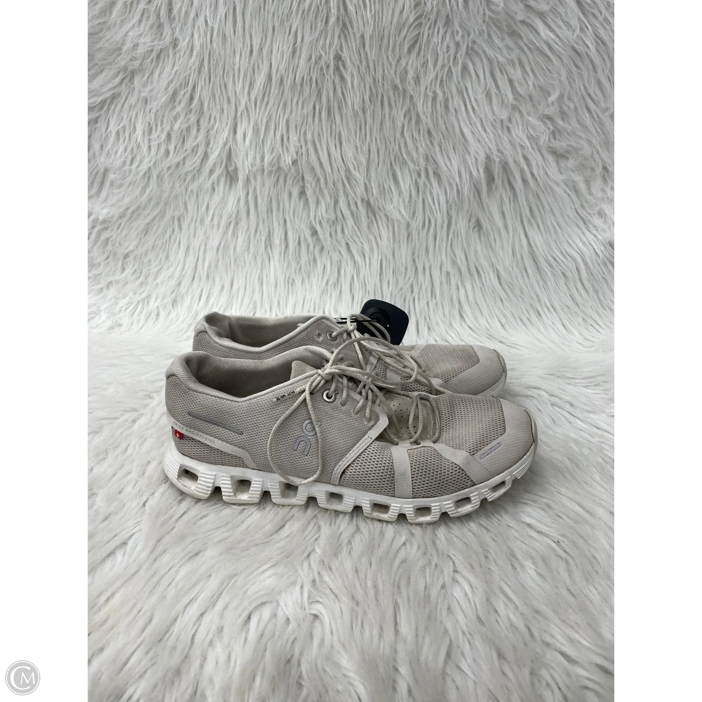 Shoes Athletic By On Cloud In Beige, Size: 8.5