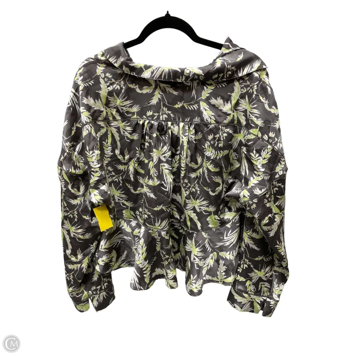 Top Long Sleeve By Free People In Floral Print, Size: M