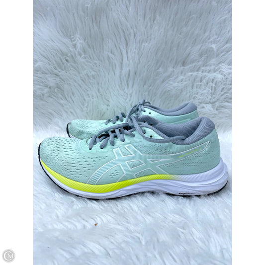 Shoes Athletic By Asics In Green, Size: 9