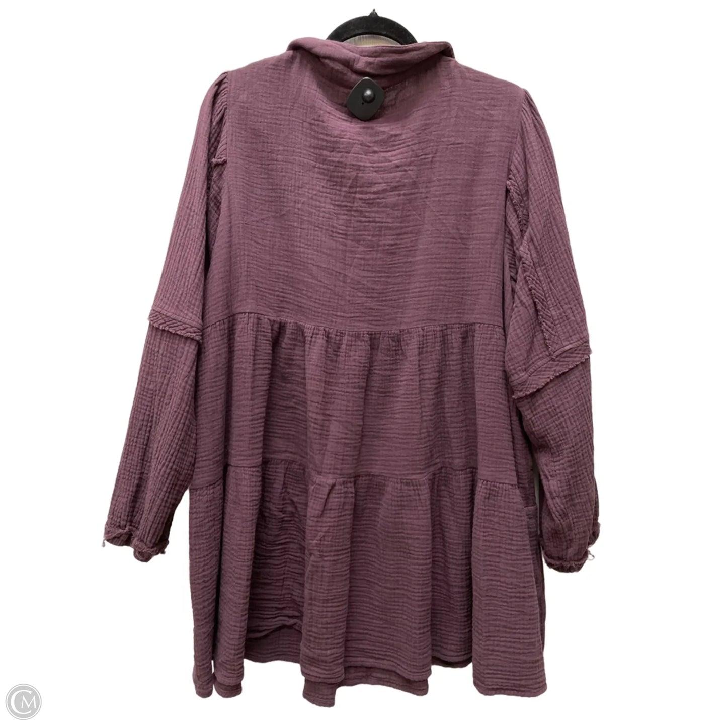 Dress Casual Short By Easel In Purple, Size: 3x