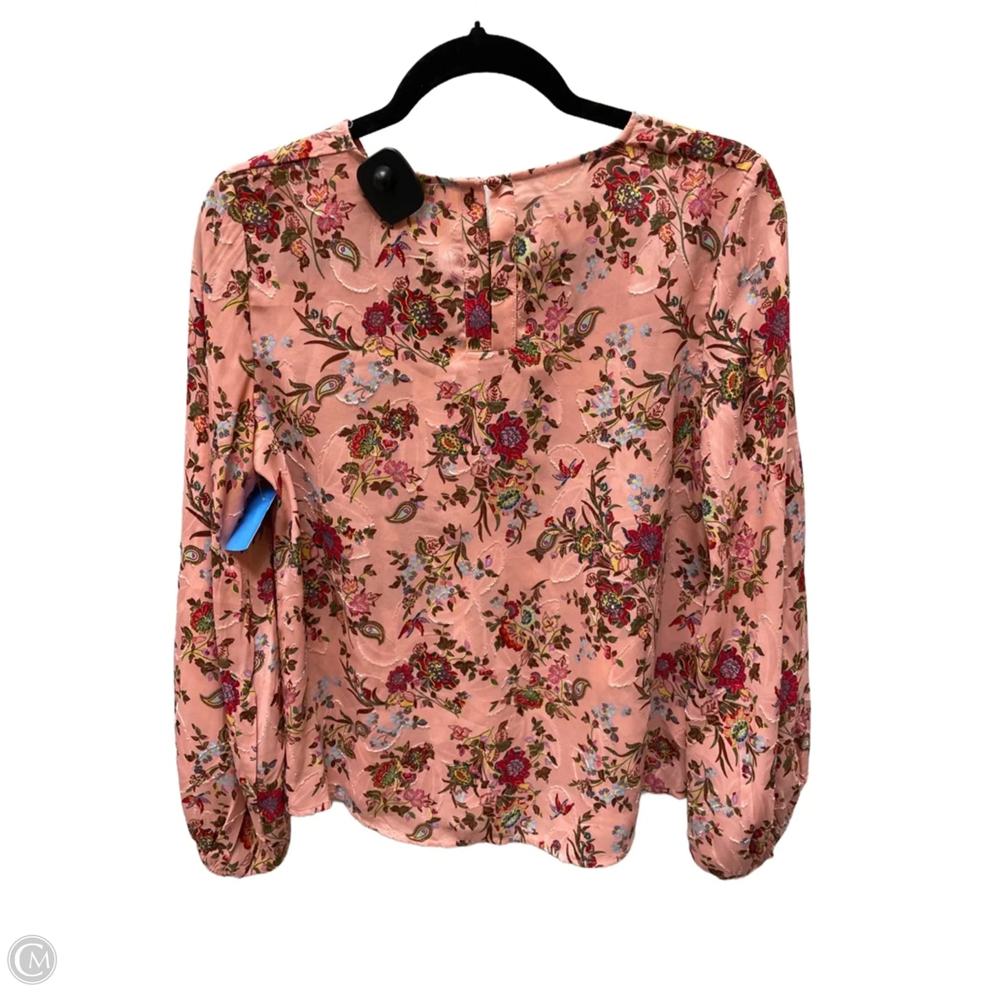 Top Long Sleeve By Loft In Floral Print, Size: Xs