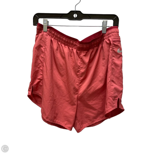 Athletic Shorts By Nike Apparel In Pink, Size: L