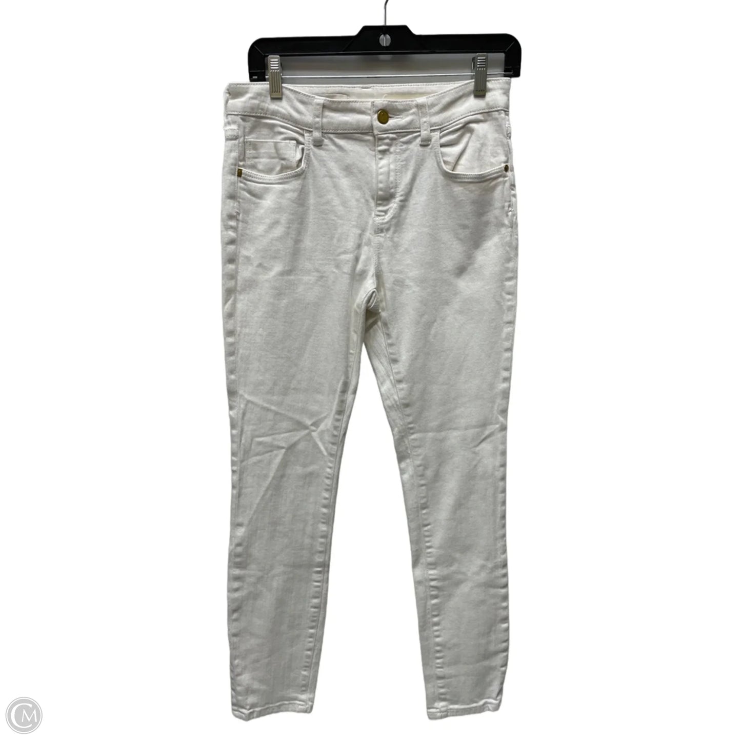 Jeans Skinny By Pilcro In White, Size: 6