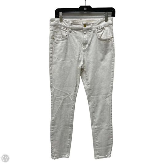 Jeans Skinny By Pilcro In White, Size: 6