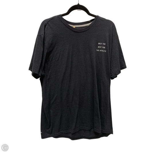 Top Short Sleeve By Adidas In Black & White, Size: 2x
