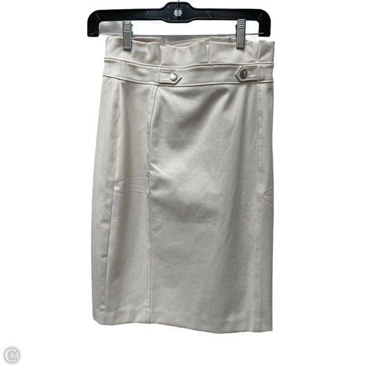 Skirt Midi By White House Black Market In Beige, Size: 4