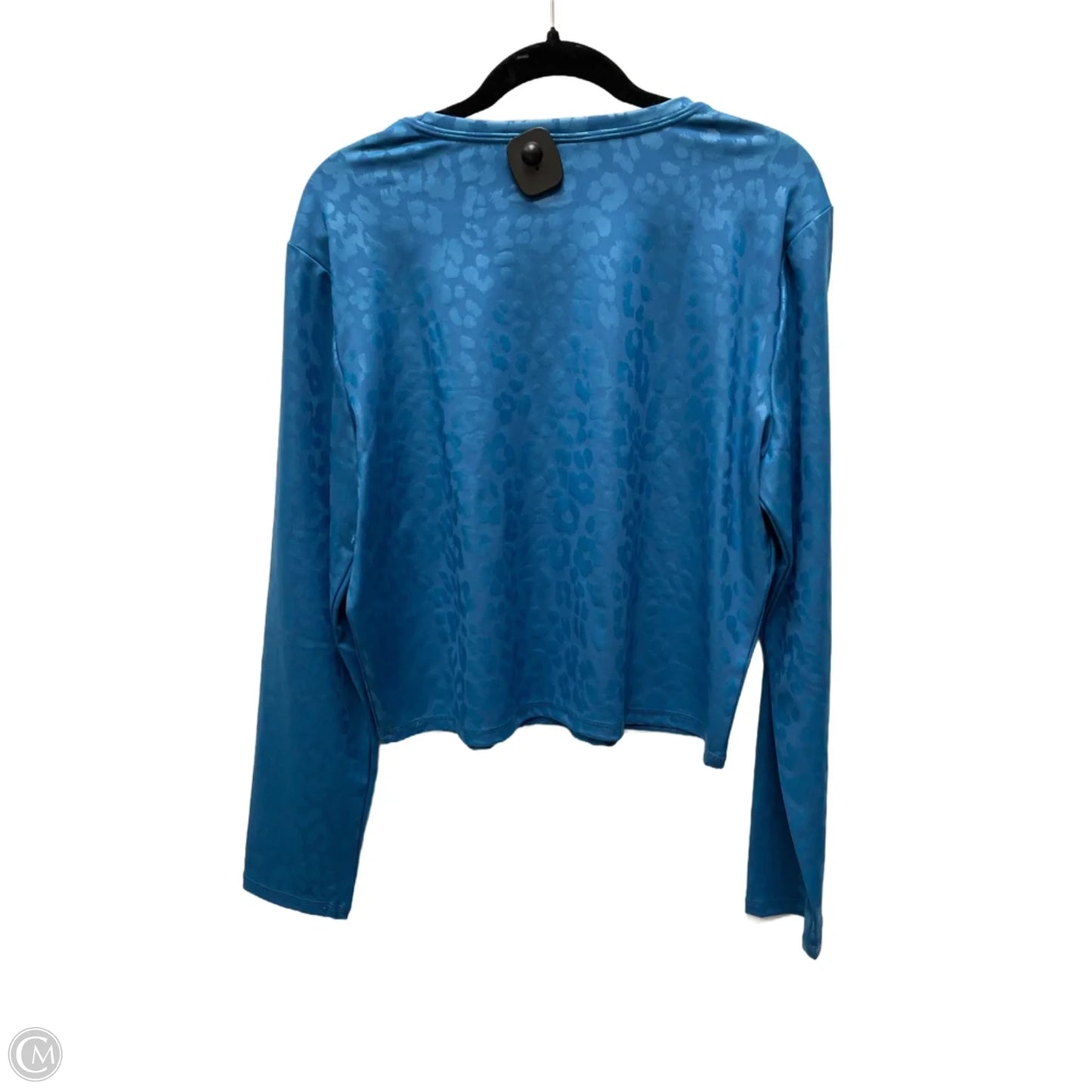 Top Long Sleeve By New York And Co In Animal Print, Size: Xl