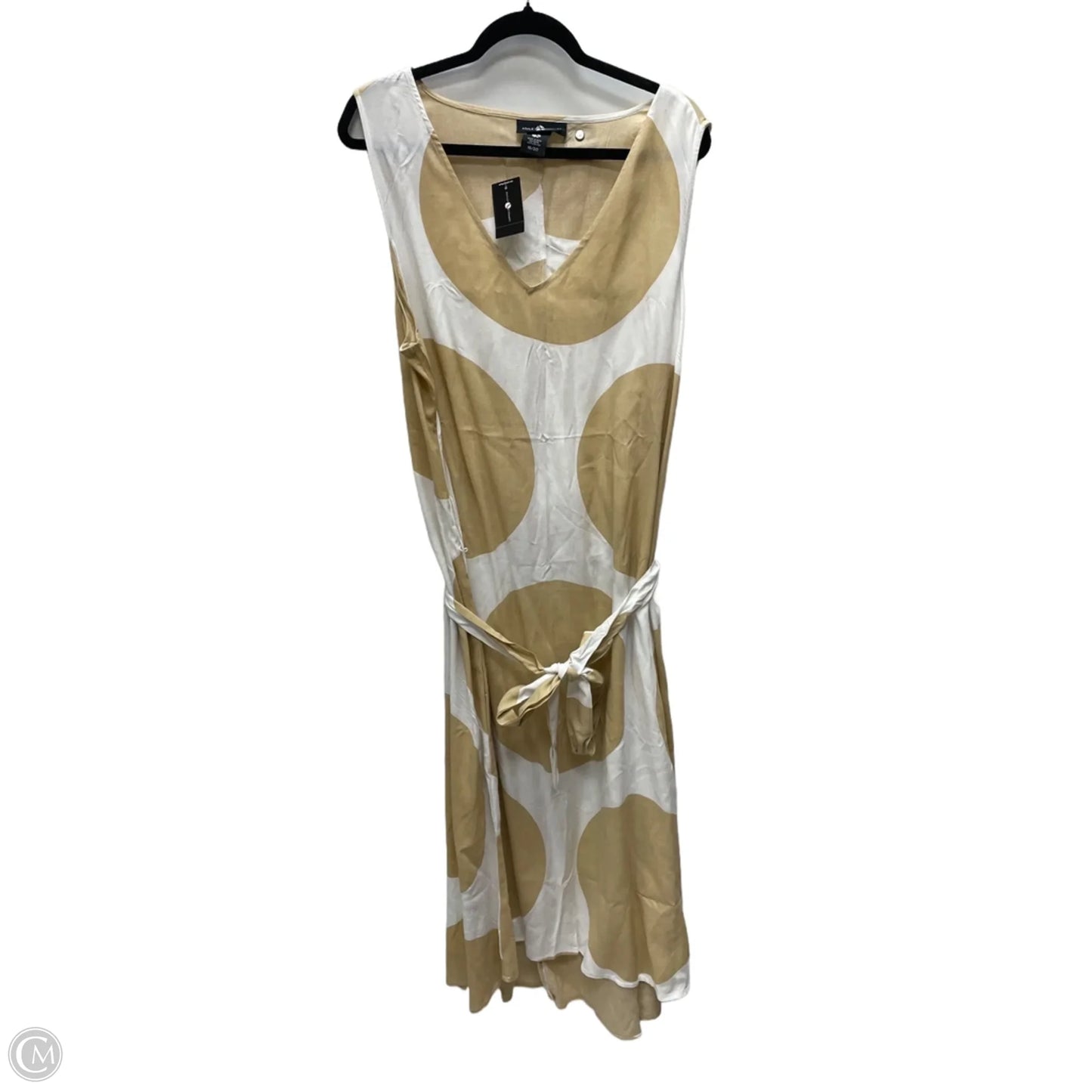 Dress Casual Midi By Ashley Stewart In Polkadot Pattern, Size: 1x