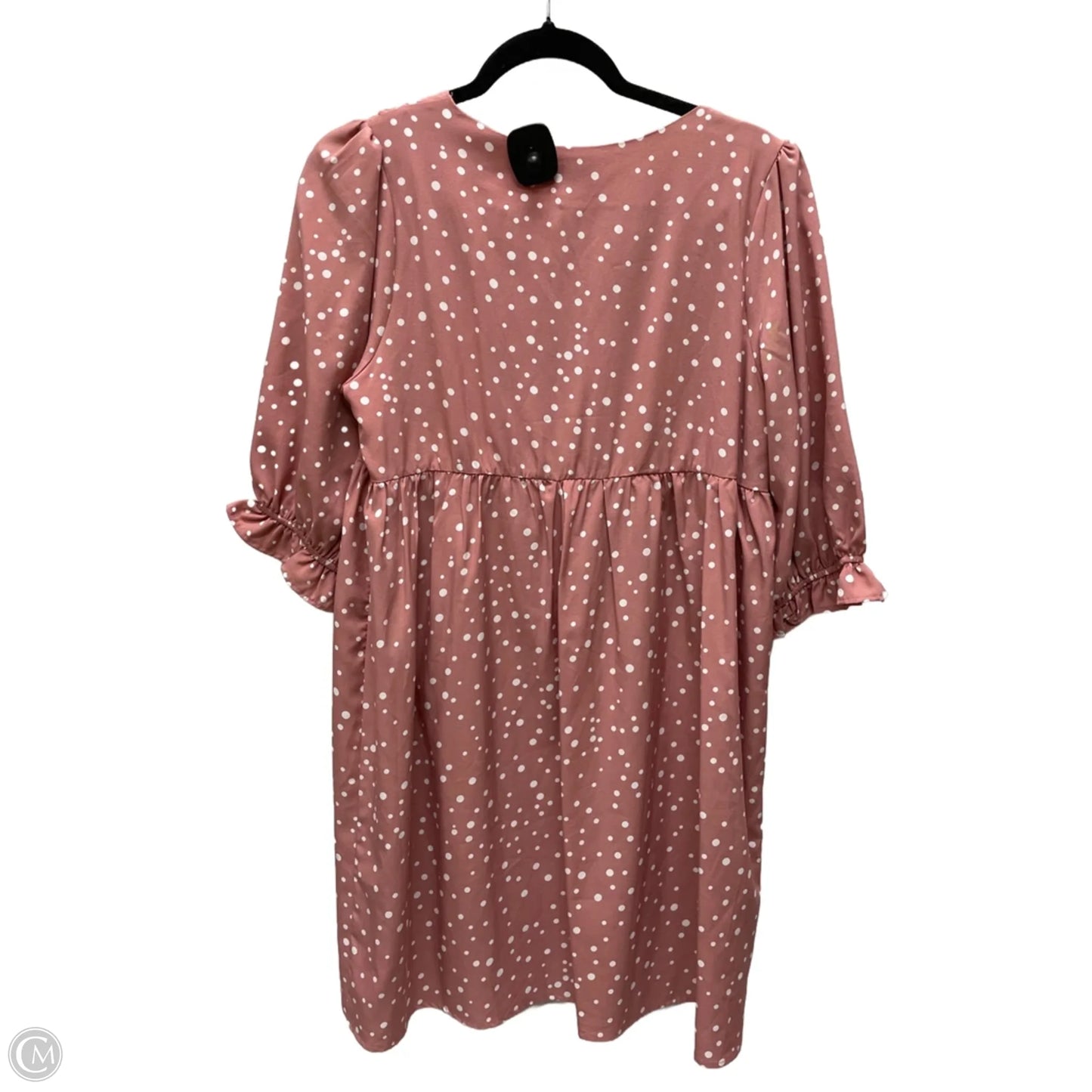 Dress Casual Short By Andree By Unit In Polkadot Pattern, Size: M