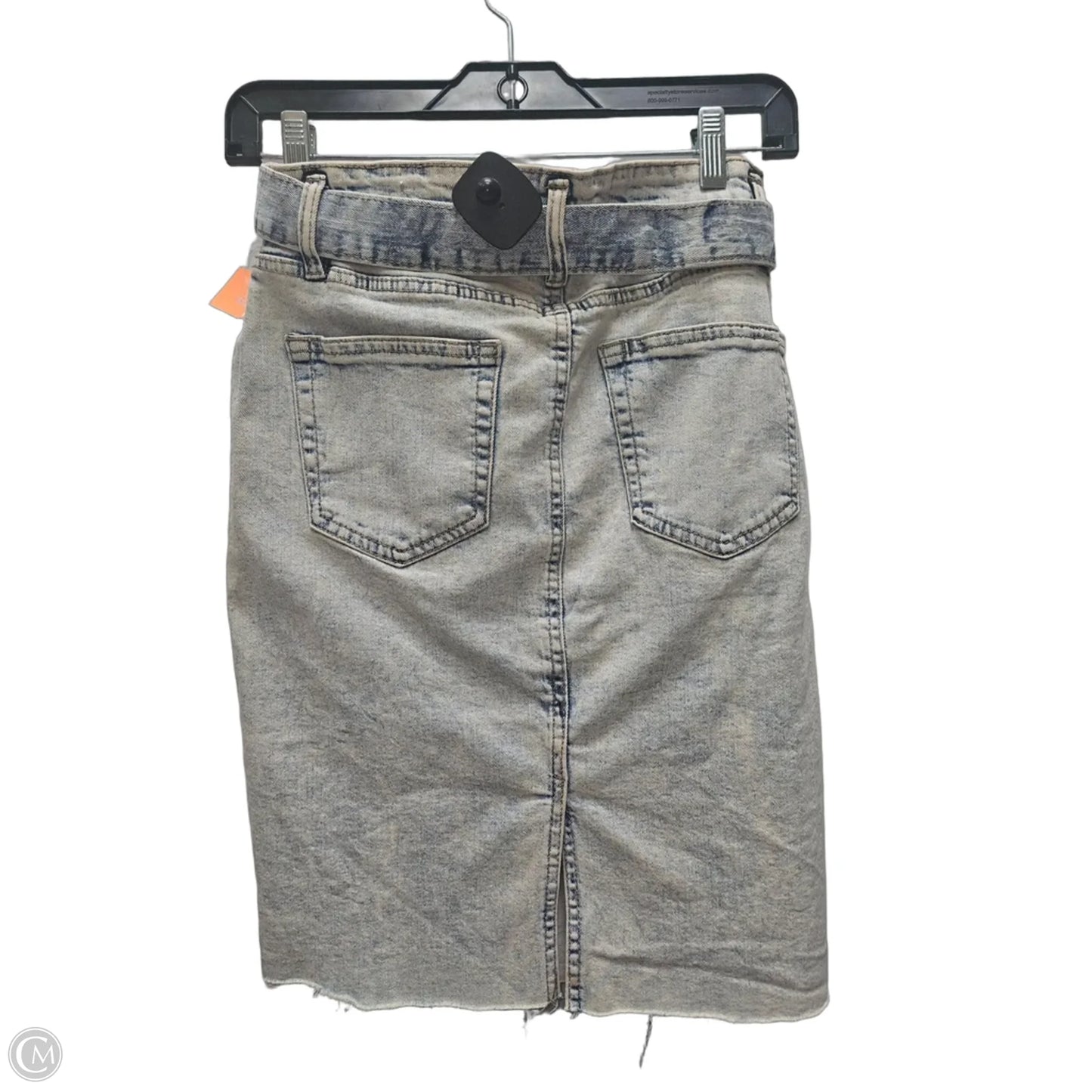 Skirt Midi By Indigo In Blue Denim, Size: 6