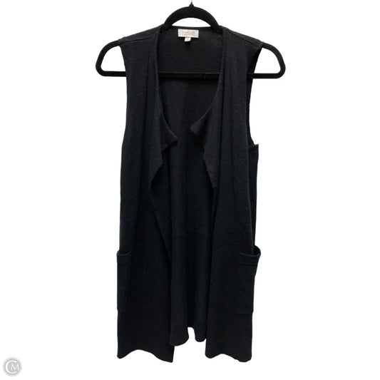 Sweater Cardigan Cashmere By Kinross In Black, Size: Xs