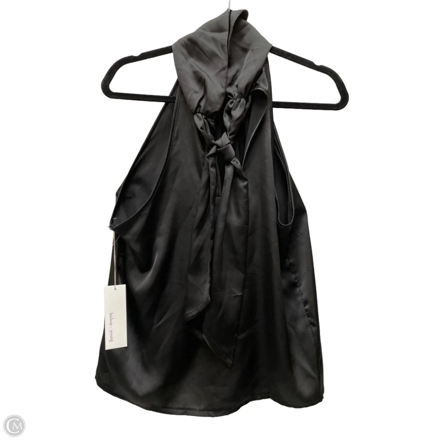 Top Sleeveless By Bishop + Young In Black, Size: M