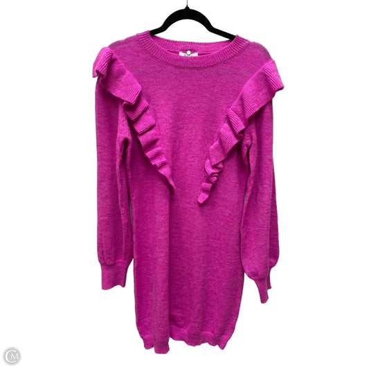 Dress Sweater By Fate In Pink, Size: M