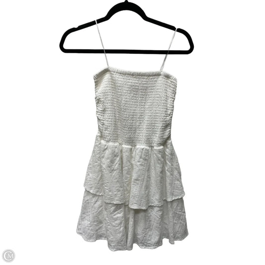 Dress Casual Short By Kirious In Ivory, Size: L