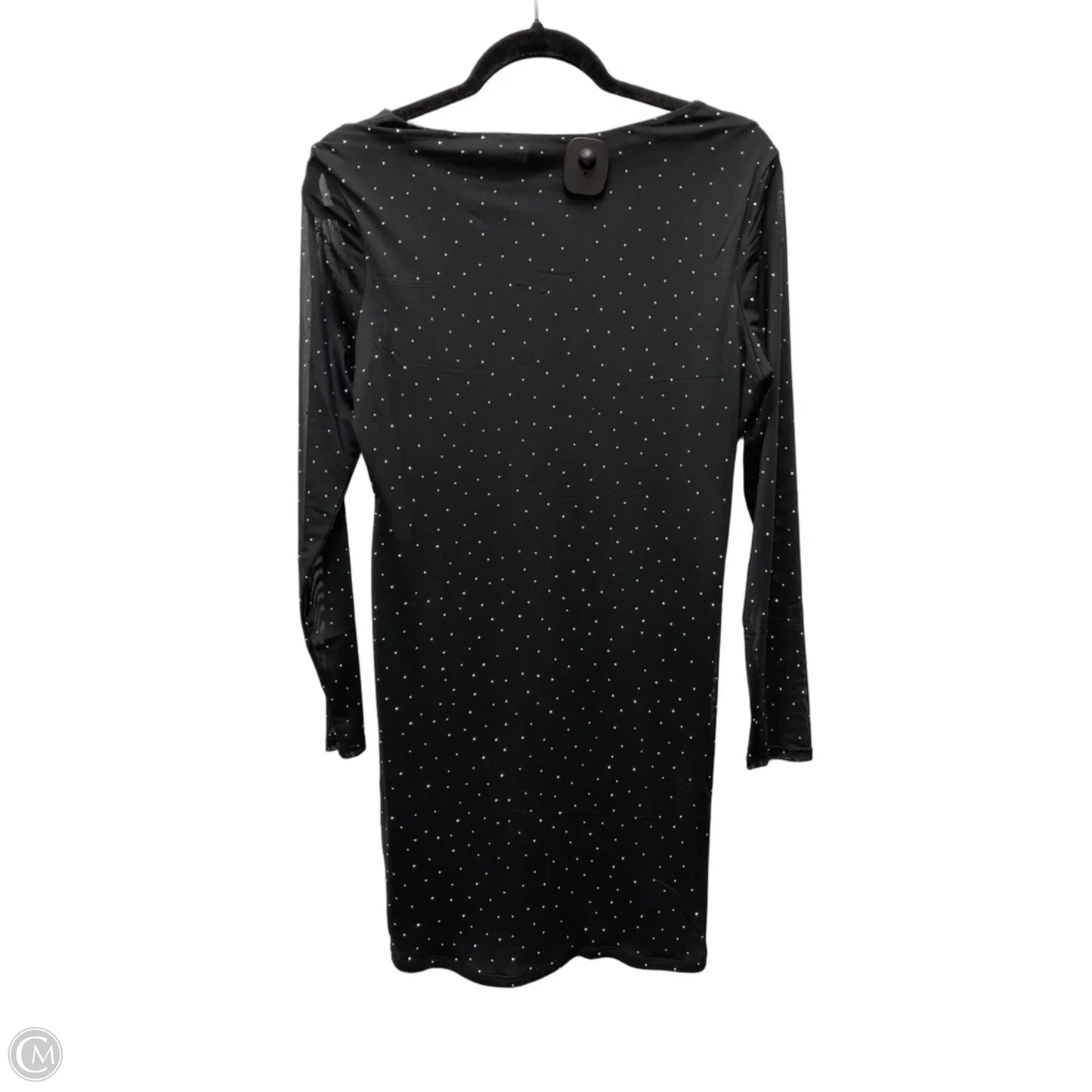Dress Party Short By Clothes Mentor In Polkadot Pattern, Size: 1x