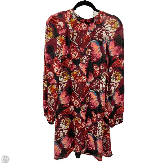 Dress Casual Short By Pearl In Geometric Pattern, Size: L